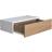 VCM Natbord 15x60x30 cm Naturfarvet Sengebord