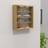 VCM Agisa S Vægskab 40 x 37 x 10 cm Beige Vitrineskab