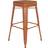 Flash Furniture Kai Commercial Grade Orange Bar Stool 30.8"
