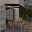 vidaXL Manual Retractable Awning With Blind LED 3.5x2.5m Anthracite