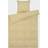 Juna Bed Set 150x210 cm Yellow Duvet Cover Yellow (220x150cm)