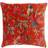 Paoletti Paradise Nature Print Velvet Complete Decoration Pillows Orange (50x50cm)