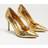 Sam Edelman Hazel Pump für Damen, Vegas Gold Metallic