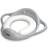 Maltex Zebra Padded toilet trainer Grey/Whi. [Levering: 6-14 dage]