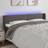 vidaXL LED 203x16x78/88 konstläder Sänggavel