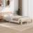 vidaXL Bed Frame without Mattress Solid Wood Pine 120 x 200 cm Brown