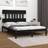 vidaXL black, 200 Solid Wood Bed Frame