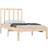 vidaXL Frame Solid Wood Pine 2FT6 Small Single