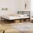 vidaXL 183 with headboard Metal Bed Frame Headboard Bed Base