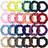 Funtopia Small Velvet Scrunchies 24 Pcs