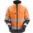 Snickers Core High-Vis Insulated Jacket - High Vis Orange/Steel Grey