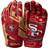 Wilson NFL Stretch Fit San Francisco 49ers - Red/Gold