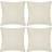 vidaXL 131566 Cushion Cover Beige (80x80cm)