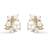 Mads Z Diamond Cloud Earsticks ct. Gold w. Pearls & 0,048 ct. 1513070