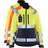 Blåkläder 49022517 HOCHVISKOSE SOFTSHELL-JACKE, Orange/Marineblau, grootte