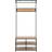 Nordform Seaford Black Oak Clothes Rack