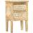 vidaXL Hand Painted Bedside Table 30x40cm