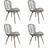 vidaXL 4x Kitchen Chair 2pcs