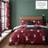 Bianca Lansfield Munro Stag Check Duvet Cover Red, White