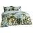 Paoletti Forsteriana 200 Thread Count Duvet Cover White, Yellow, Grey, Green
