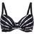 Wiki Balconette Bikini Top - Black/White