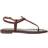 Sam Edelman Gigi Thong Sandal - Maple Brown