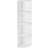 Vasagle 4 Tiers Corner Freestanding Storage Shelves LBC42WT Book Shelf