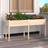 vidaXL Planter with Liner 161x45x76 Solid Wood Fir