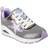 Skechers Uno Starry Vibe Sneakers - Gold/Grau/Lila/Silber