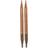 Knitpro Ginger Korte Udskiftelige Rundpinde Birk 10cm 5,50mm