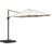 Royalcraft Solar Powered LED Cantilever Parasol Aluminium/Polyester
