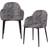 Woood Set Of 2 Køkkenstol 2stk