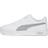 Puma Carina 2.0 Space Metallics Sneakers für Damen Schuhe, Weiß/Silber, Größe: 42.5, Schuhe