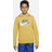 Nike Sportswear Standard Issue-pullover-hættetrøjen fleece til store børn drenge gul