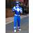 Disguise Blue Ranger Muscle Costume XXL