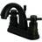 Kingston Brass KS8615DX 4 in Centerset Bathroom Faucet Bronze