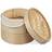Relaxdays Bamboo Steamer Basket 2 Tiers ø 20.5 cm