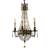 Elstead Lighting Bellini Chandelier 4 Light British Bronze Finish Pendant Lamp