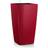 Lechuza Cubico Premium Rød Højglans 30 cm Krukke