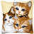 Vervaco cross stitch kit: cushion: kittens