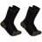 Carhartt Midweight Cotton Blend Steel Toe Boot Sock 2-pack - Black