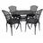 Charles Bentley Cast Patio Dining Set