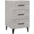 vidaXL concrete grey Bedside Table