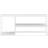 Venture Design Steel White Sofabord 50x120cm