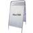 Expo Sign Standard gadeskilt m/logoplade 70x100cm