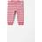 Polarn O. Pyret Striped Kids Leggings - Pink