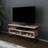 Decorotika Black/Oak Pattern DECOROTIKA TV Bench