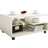 VCM My Home Stango White Sofabord 50x80cm