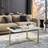 Decorotika Decorotika Merideths Metal Coffee Table