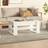 vidaXL 102x55x45 konstrueret Sofabord